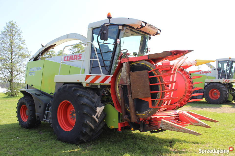 Claas Jaguar 870 Profi 4WDKemper 445
