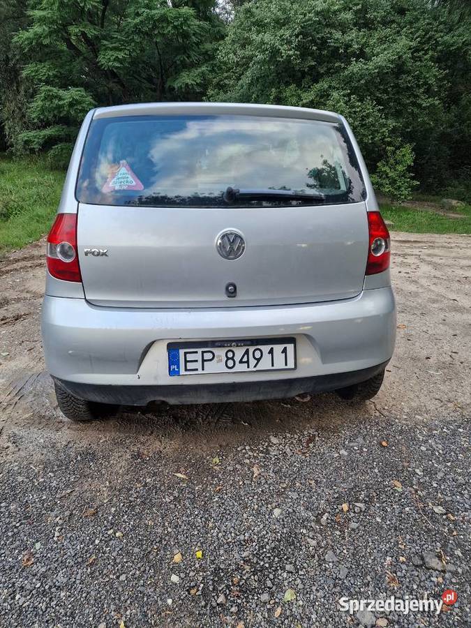 Volkswagen Fox 12 benzyna 2005 180 800 ABS Łódź