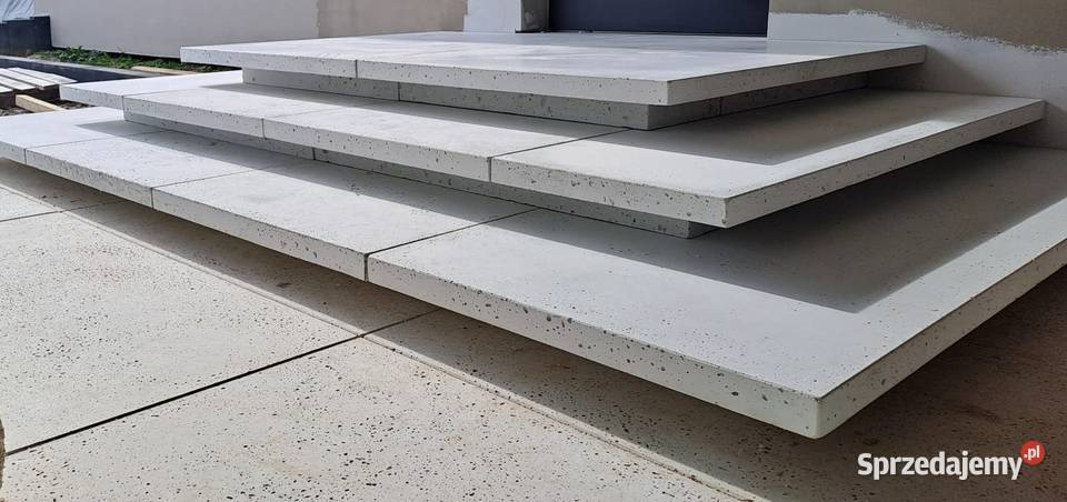 Lewitujące schody beton architektoniczny stopnie Kraków