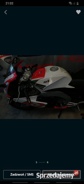 Aprilla rs4 12550 swap Rok produkcji 2012