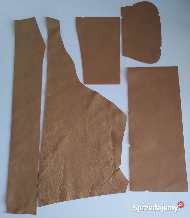 Skóra 178 g Licowa Włoska Brązowy Musztardowy pomorskie