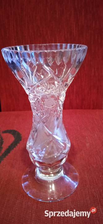Piękne wazoniki z kryształu Dom i Ogród Świdnica