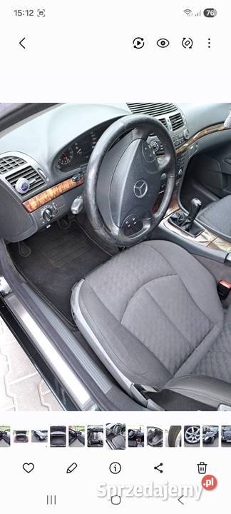 Mercedes E220 CDI czarny sprzedam