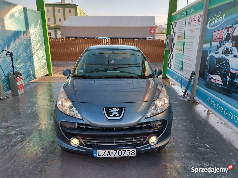 Peugeot 207 1.6 1 właściciel w PL Nowe Opony 2020 r Zamość