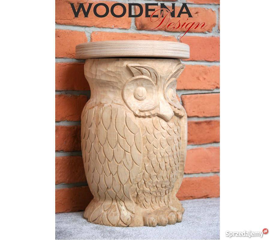 Sowa klasyczna lite drewno 2