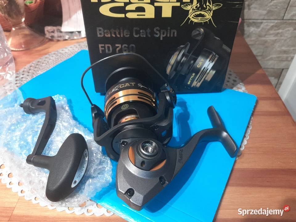 kołowrotki BLAC CAT BATLLE SPIN 760 FD 2 sprzedam