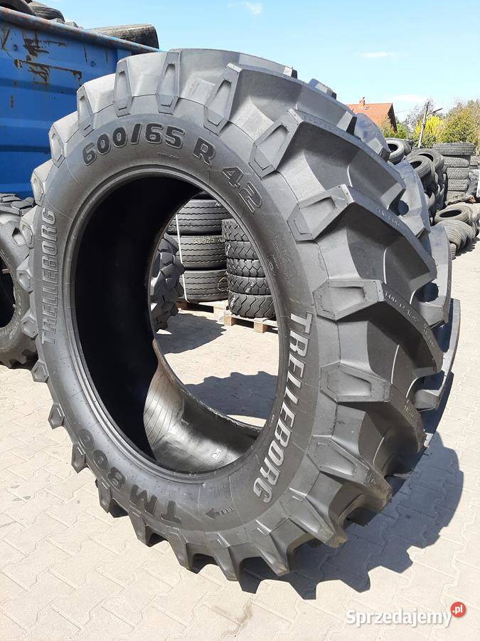 Opona używana rolnicza 60065R42 TRELLEBORG TM800 Zaścianki