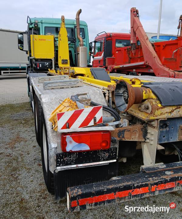 Hakowiec 4 osiowy 8x4 Man TGS Warszawa