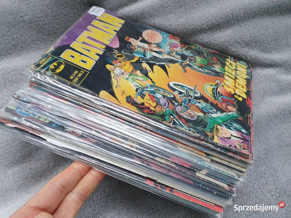 Batman zestaw 17 komiksów rózne numery TMSemic pomorskie Gdynia