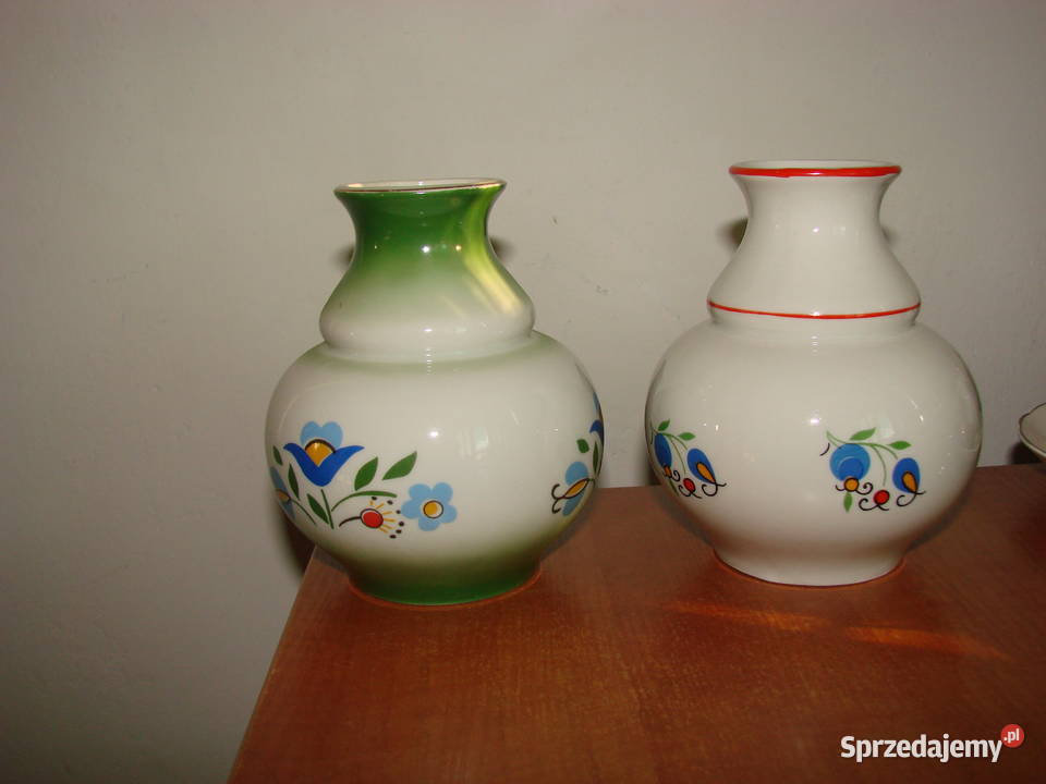 Lubiana wzór kaszubski wazonik Pruszcz Gdański