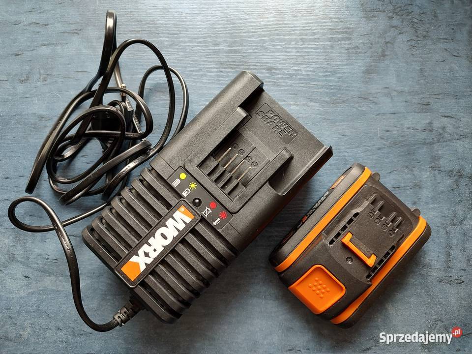 Akumulator i ładowarka Worx 20V 2Ah Łomża