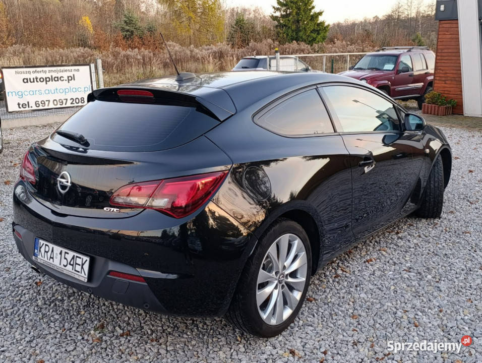Opel Astra GTC Bezwypadkowa zadbana 2017r J podgrzewane fotele Motoryzacja Dulowa