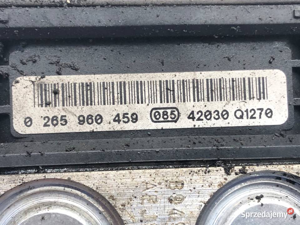 POMPA ABS AUDI A6 C7 4G0907379L 20 190 1118 osobowe