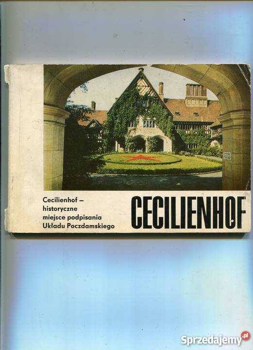 Cecilienhof historyczne miejsce podpisania zachodniopomorskie Szczecin