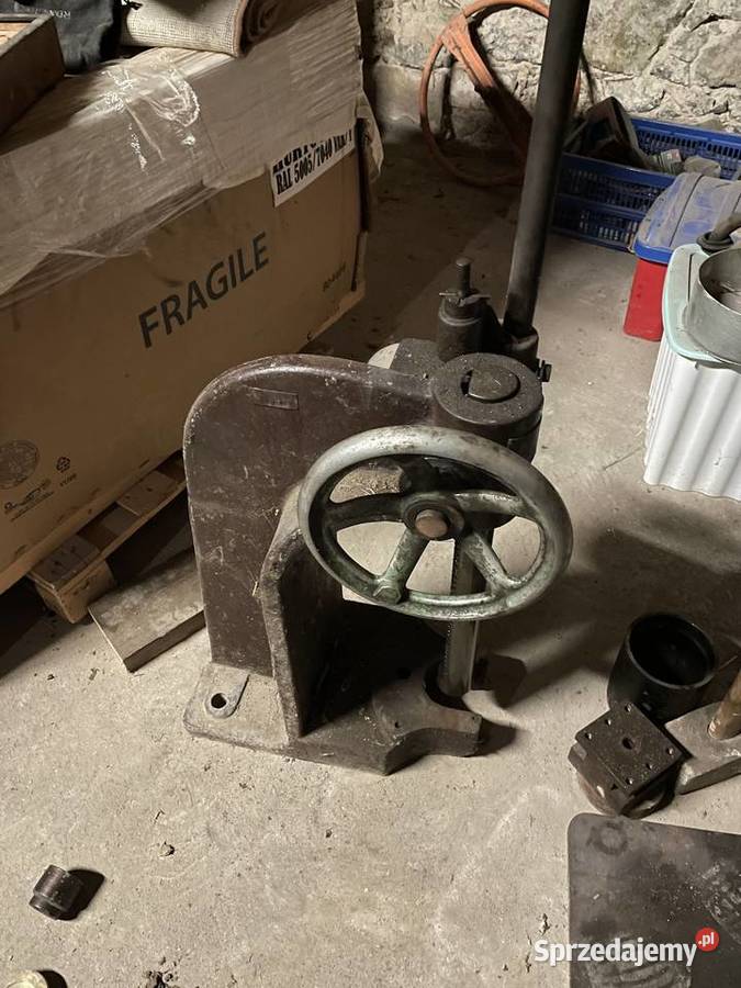 Prasa zębata ręczna zebatkowa 5ton Pozostałe Brzeg sprzedam