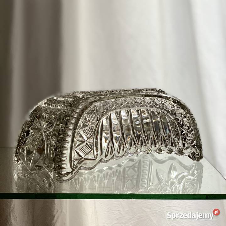 Gondola Ząbkowice 1260 kat 1930 szkło prasowane Myszków