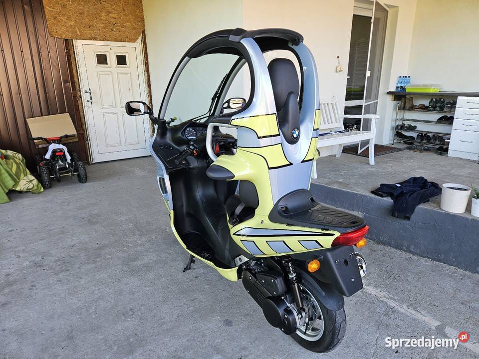 BMW C1 125 niski przebieg zarejestrowany w Rok produkcji 2004 kujawsko-pomorskie Drzycim