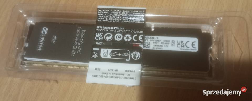 Kingstone Pamięć RAM DDR5 16Gb RAM Fury Beast Pamięci Radom