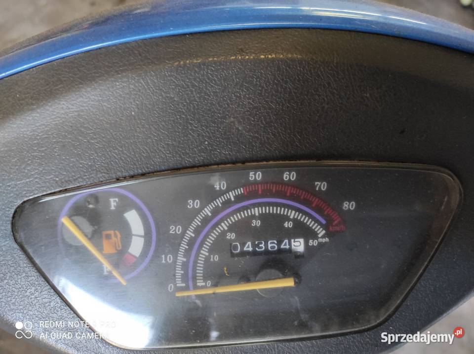 Thunder 50 Motorower skutere 22 kW 2007r śląskie Gierałtowice