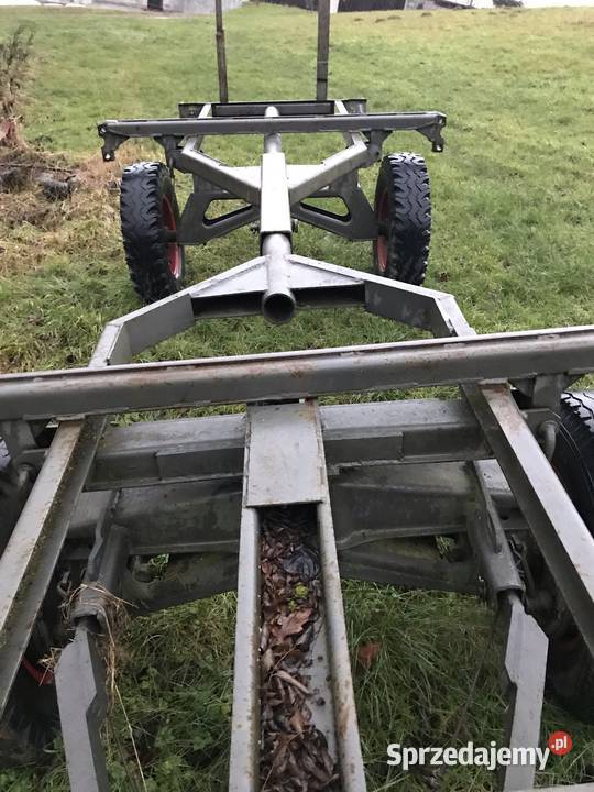 Wóz rozsuwany z hamulcem nieuszkodzony Bobowa