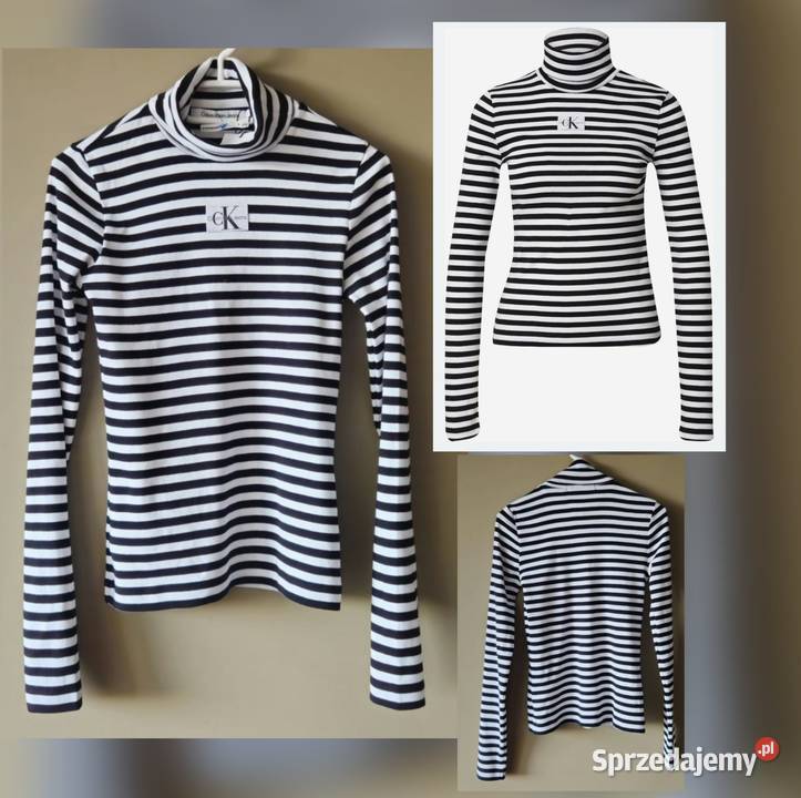 Nowy półgolf Calvin Klein rozmiar S biały Lublin