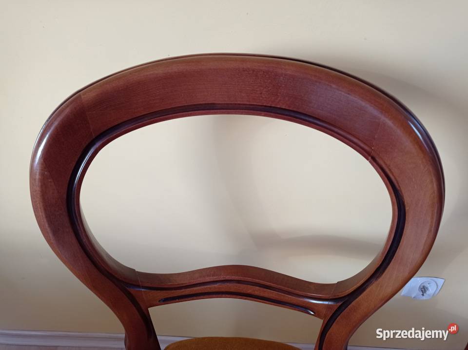 Krzesła drewniane tapicerowane 2 zestaw Krzesła Białystok