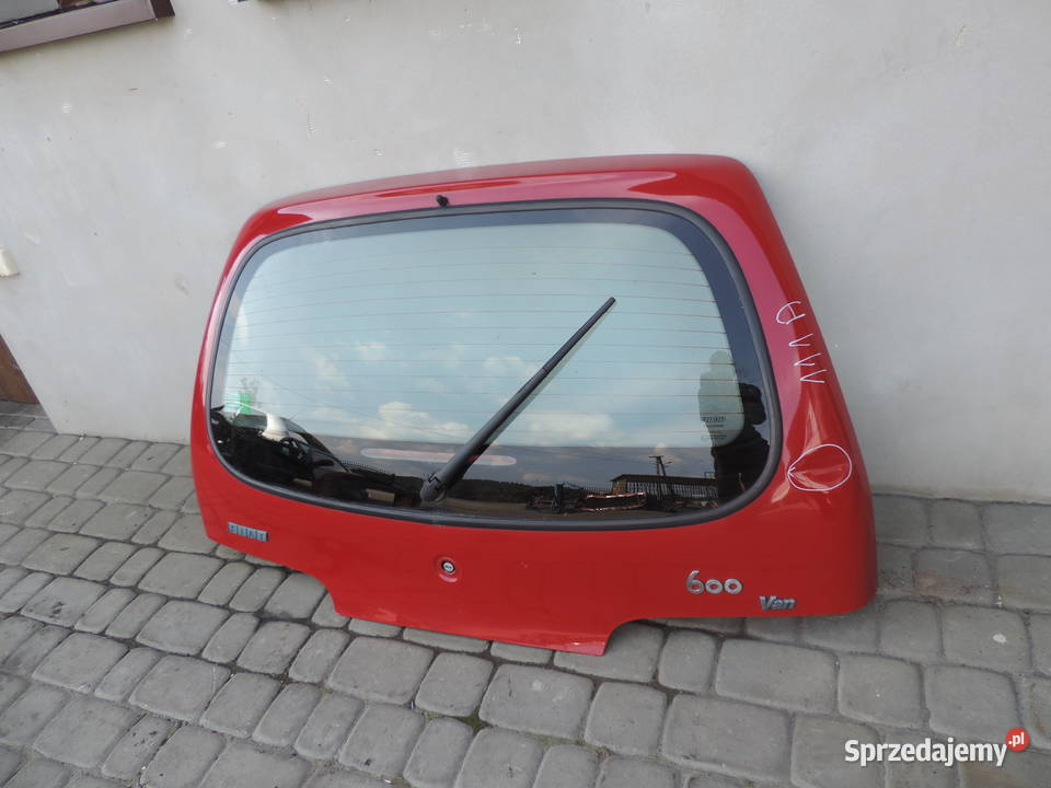 KLAPA BAGAŻNIKA Fiat Seicento van lakier 111A małopolskie