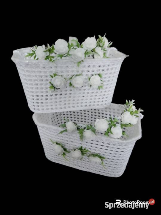 Koszyczek i opaska na Boże Ciało dziewczynki Dębica