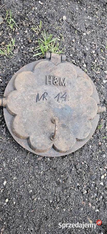 14Ładny stanPrzedwojenna żeliwna gofrownica Barlinek