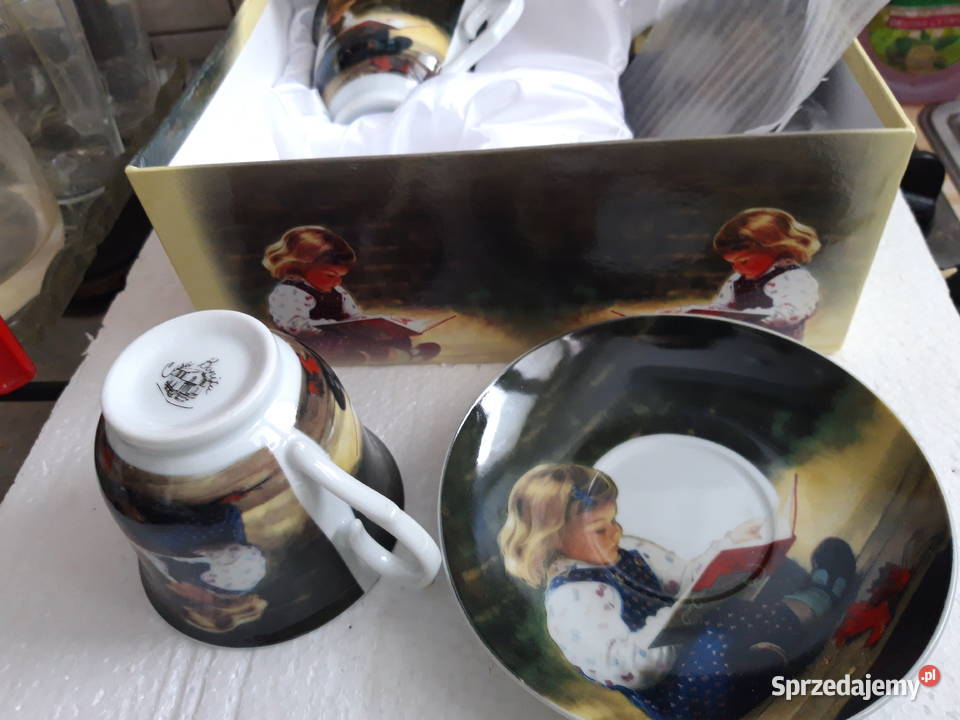 zestaw 2 filiżanek w pudełku Casa Bonita mazowieckie Warszawa sprzedam