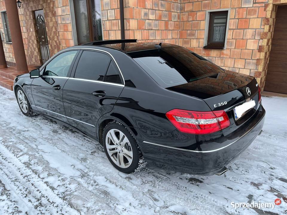 MercedesBenz W212 E350 35 V6 Stan Wysokie Mazowieckie