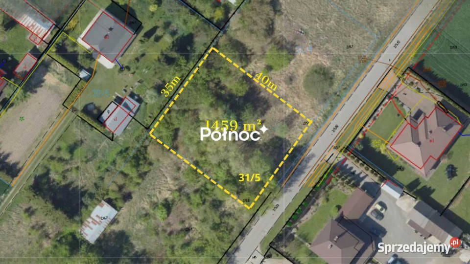 14 arowe działki budowlane Mokre Obrzeża Sprzedaż