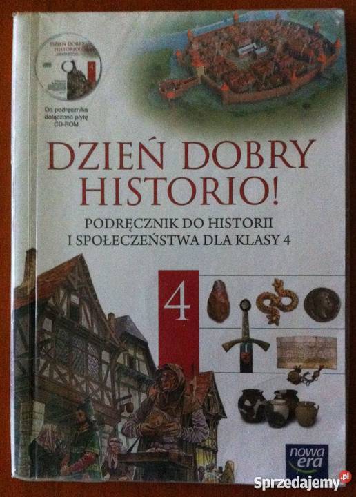 Dzień historio kl 4 podręcznik do historii Podręczniki Ciechanowiec sprzedam
