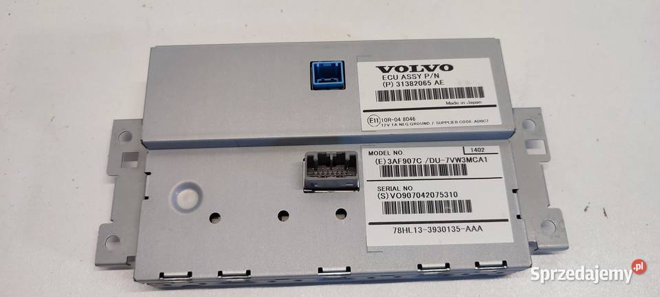 VOLVO V60 V70 III EKRAN WYŚWIETLACZ 31382065 osobowe
