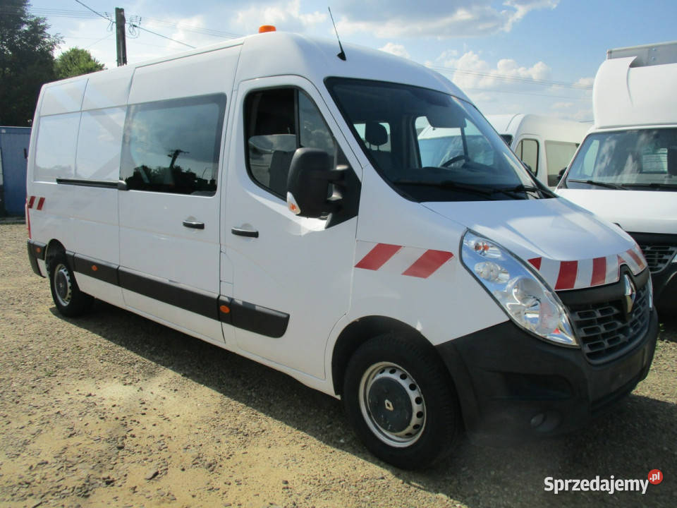 Renault Master L3H2 23 DCI 145 brygadówka 7 osób komputer pokładowy podkarpackie Dębica sprzedam