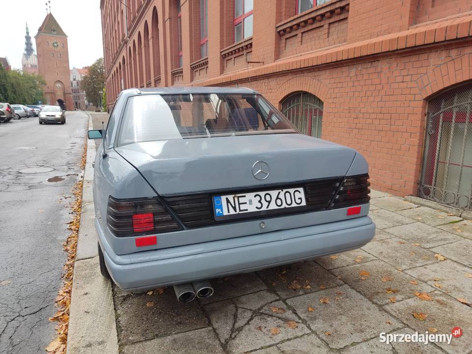 MERCEDES 124 sedan 1988 poj 23 benzgaz Skrzynia Elbląg