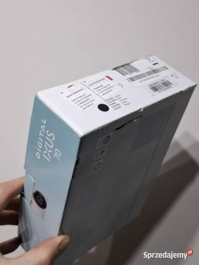 Canon digital Ixus 70 pudełko ładowarka Kraków