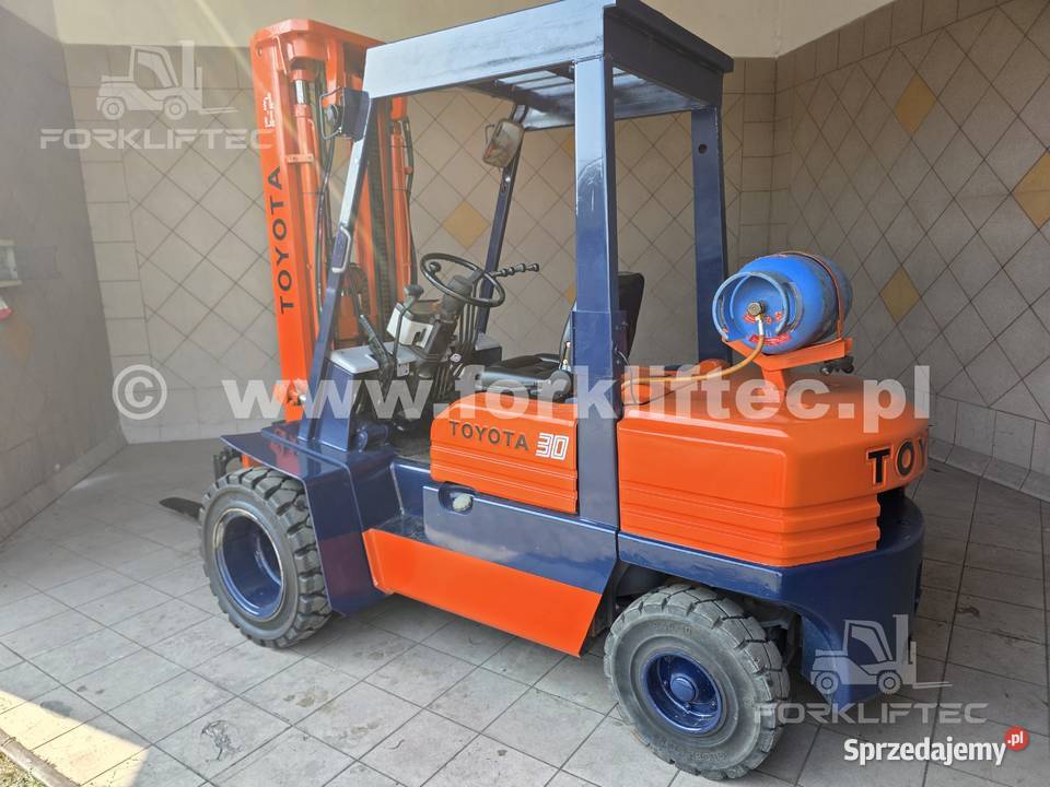 Wózek widłowy TOYOTA 5FG30 Triplex wolny skok śląskie Lędziny