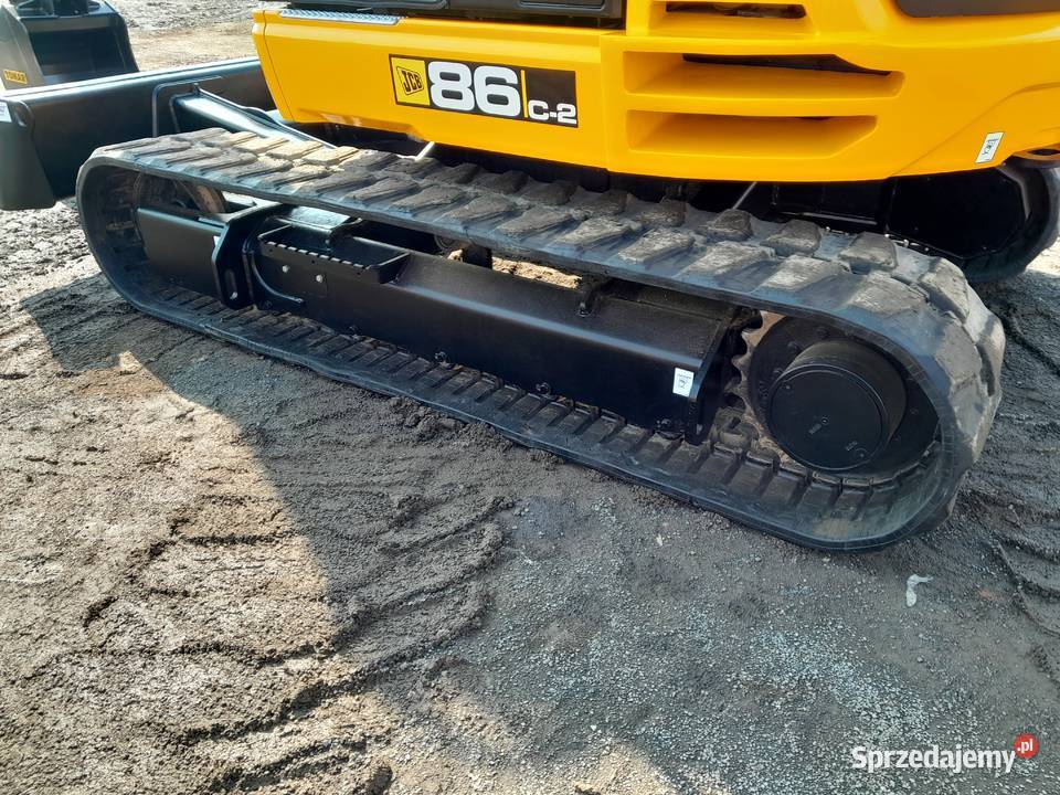 JCB 86C2 2021R KOPARKA GĄSIENICOWA8 TON KUBOTA wielkopolskie Krotoszyn