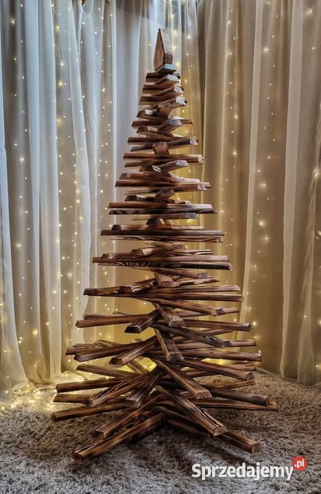 Ekologiczna choinka z drewna opalanego 160 Wyposażenie wnętrz Kalety sprzedam