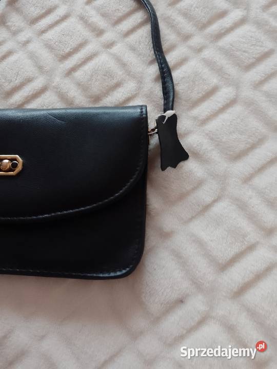 Real Leather Skórzana torebka na ramię z Londynu Kraków