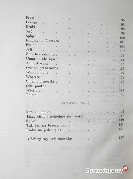 x L Poezje Valery mazowieckie Warszawa