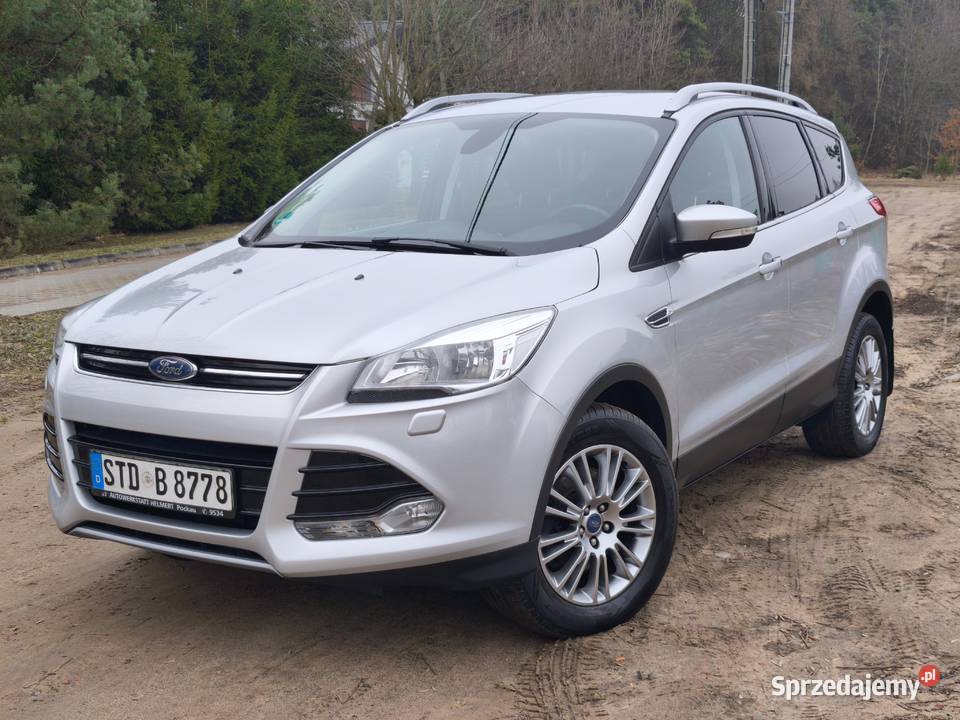 Ford Kuga 20 diesel 44 Sprowadzona skórzana tapicerka