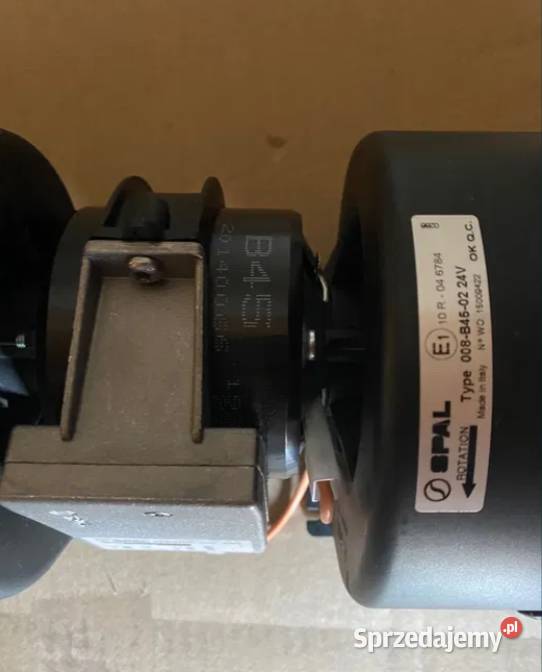 Dmuchawa wentylator SPAL 008B4502 24V Borowiec