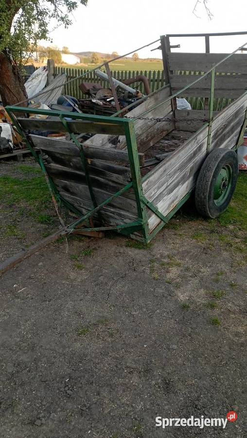 Przyczepka jedno osiowa dolnośląskie Dzierżoniów