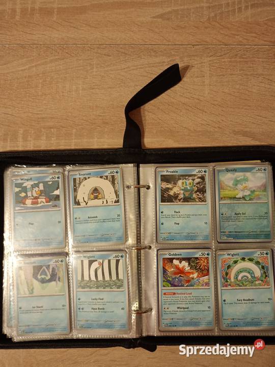 Oryginalne wodne karty Pokmon Warszawa