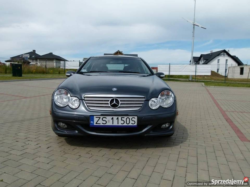 Mercedes C Sport Coupe W203 C320 V6 US SPEC 81 tempomat zachodniopomorskie Szczecin