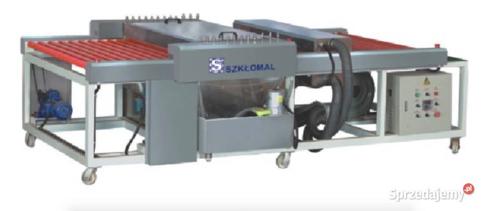 CZTEROSZCZOTKOWA MYJNIA DO SZKŁA PŁASKIEGO 1200 Lubawa sprzedam