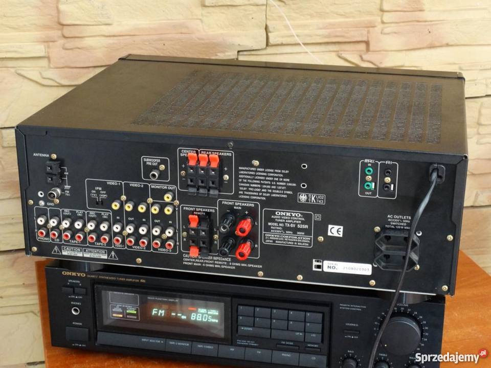 Amplituner Onkyo TXSV525R mocny i sprawnyWYSYŁKA Amplitunery Jasło