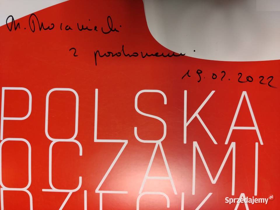 Autograf Premier Mateusz Morawiecki Warszawa